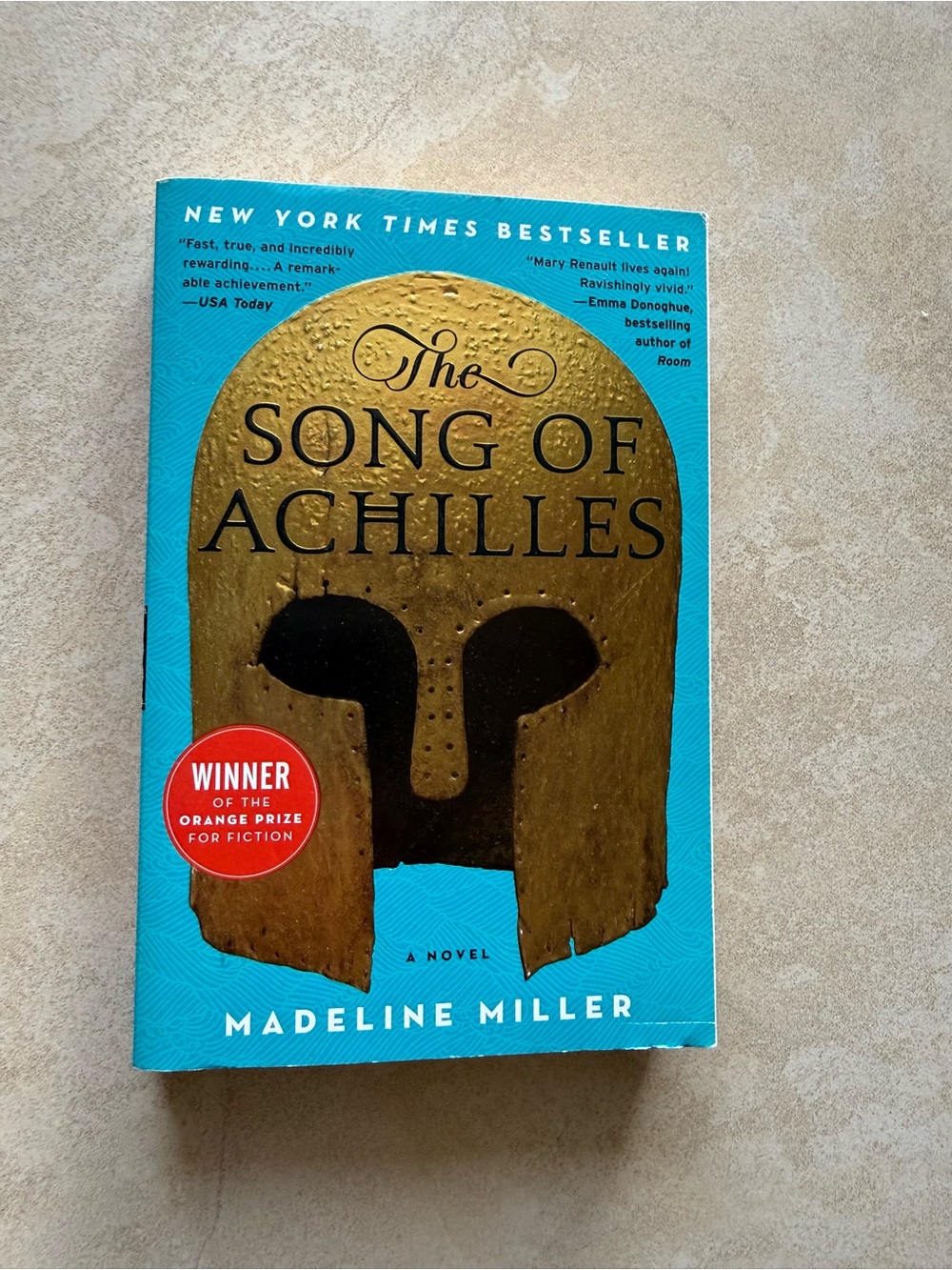 Madeline Miller The Song of Achilles - Turquoise Cover